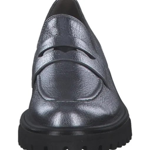 Paul Green 1120-016, Mokassins, Damen, piombo/black