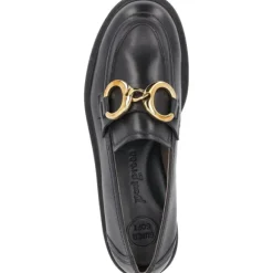 Paul Green 1008, Mokassins, Damen, Schwarz/Gold