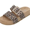 Paul Green 6157, Plateau-Pantoletten, Damen, Beige