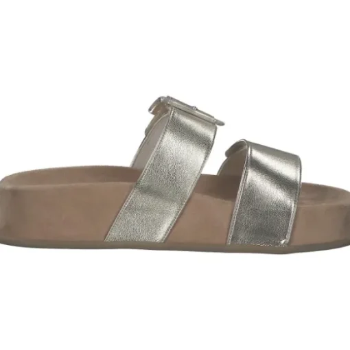 Paul Green 6157, Plateau-Pantoletten, Damen, Platino