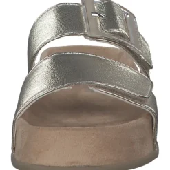 Paul Green 6157, Plateau-Pantoletten, Damen, Platino