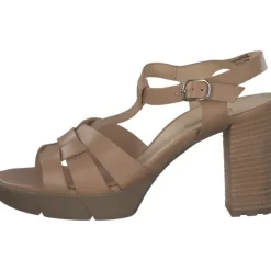 Paul Green 7907, Plateau-Sandaletten, Damen, desert