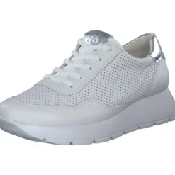 Paul Green 5440, Schnürschuhe, Damen, white/alu