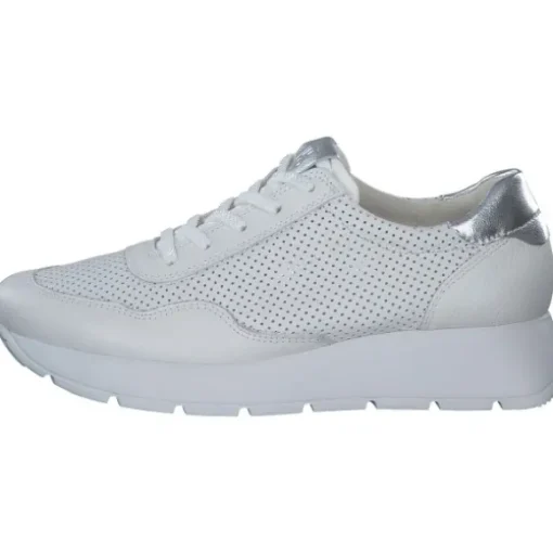 Paul Green 5440, Schnürschuhe, Damen, white/alu