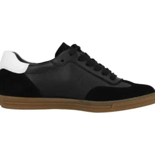 Paul Green 5450-007, Schnürschuhe, Damen, Schwarz (Black)