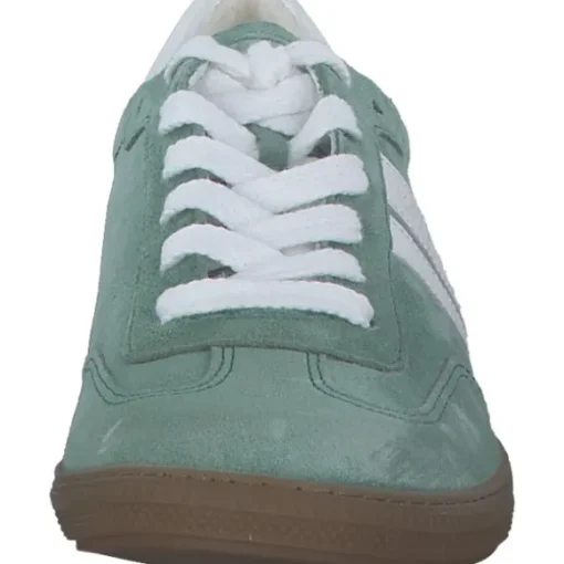 Paul Green 5450, Schnürschuhe, Damen, wasabi/white