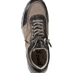 Paul Green 5200, Schnürschuhe, Damen, steel/antelope