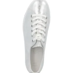 Paul Green 4790, Sneakers Low, Damen, weiß silber metallic