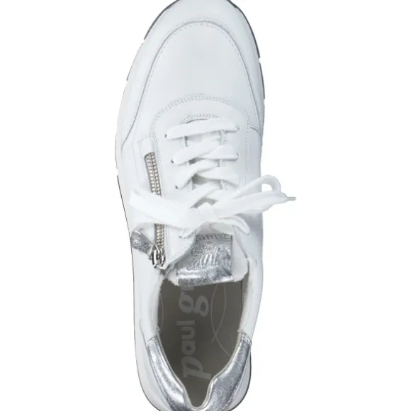 Paul Green 4085, Sneakers Low, Damen, white/clay