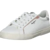 Pepe Jeans PLS31560, Schnürschuhe, Damen, white