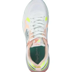 Pepe Jeans PLS31457, Schnürschuhe, Damen, WHITE