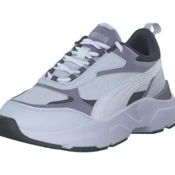 Puma 384647/023 Cassia, Schnürschuhe, Damen, SILVER MIST-PUMA WHITE-GALACTI
