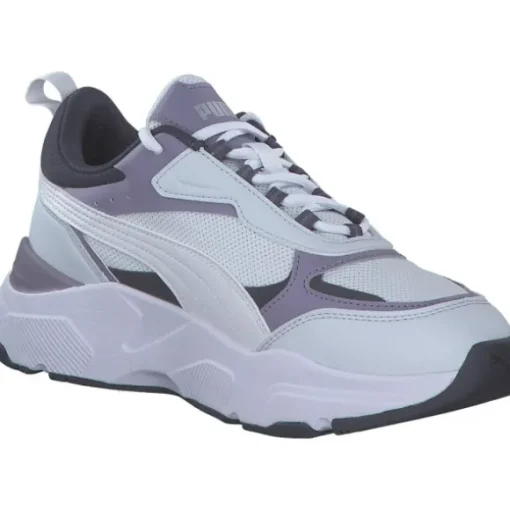 Puma 384647/023 Cassia, Schnürschuhe, Damen, SILVER MIST-PUMA WHITE-GALACTI