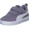 Puma 310252/004 Courtflex V3 V, Sportliche Slipper, Kinder, pale plum-puma white