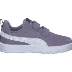 Puma 310252/004 Courtflex V3 V, Sportliche Slipper, Kinder, pale plum-puma white