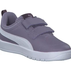 Puma 310252/004 Courtflex V3 V, Sportliche Slipper, Kinder, pale plum-puma white