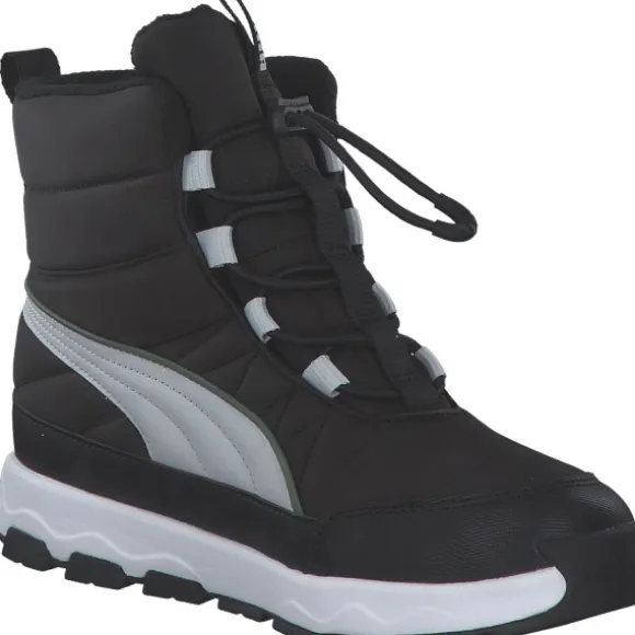 Puma 392647/002 Puma Evolve Boot Puretex J, Winterstiefel, Kinder, Schwarz (Black)