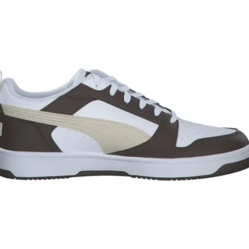 Puma 392328/031 Rebound v6 Low, Klassische- & Business Schuhe, Herren, ESPRESSO BROWN-ALPINE SNOW-PU