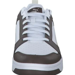 Puma 392328/031 Rebound v6 Low, Klassische- & Business Schuhe, Herren, ESPRESSO BROWN-ALPINE SNOW-PU