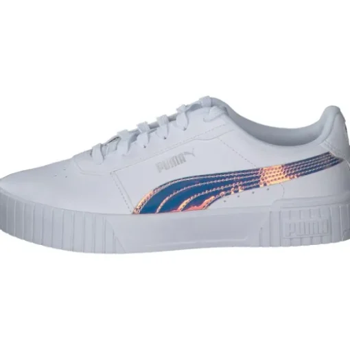 Puma Carina 2.0 Holo Jr. 387985, Sneakers, Damen, puma white/puma silver