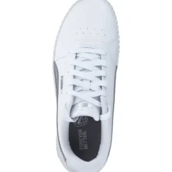 Puma Carina 2.0 Space Metallics 389387, Schnürschuhe, Damen, white/matte silver