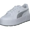 Puma Karmen Space Metallics 389396, Schnürschuhe, Damen, white/matte silver
