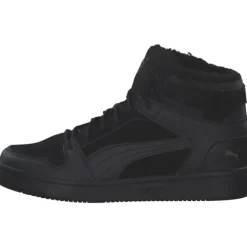 Puma Rebound 369831, Sneakers High, Herren, Schwarz (Puma Black/Castlerock)