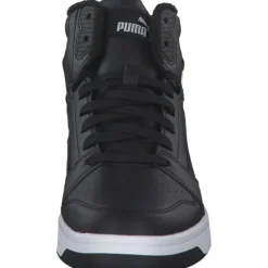 Puma Rebound v6 Mid Jr. 394685, Winterstiefel, Kinder, Grau (Shadow gray)