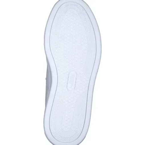Puma Smash Platform v3 390758, Schnürschuhe, Herren, WHITE/SILVER