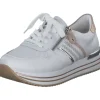 Remonte D1318, Schnürschuhe, Damen, weiss/argento/rosegold/weiss