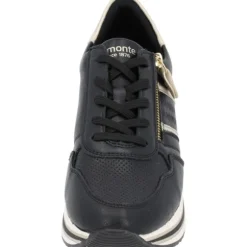 Remonte D1318, Schnürschuhe, Damen, Schwarz