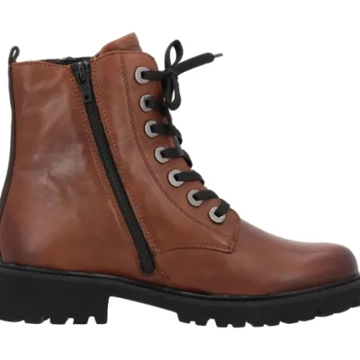 Remonte D8671, Schnürstiefeletten, Damen, chestnut