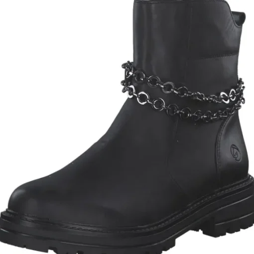 Remonte D2285-00, Stiefeletten, Damen, schwarz/schwarz/schwarz