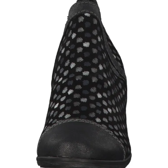 Remonte D8790, Stiefeletten, Damen, Schwarz (Graphit/Schwarz/Royal-Multi)