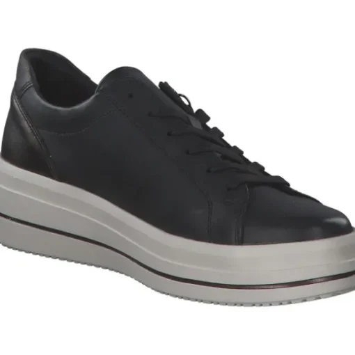 Remonte D1C01, Schnürschuhe, Damen, schwarz/schwarz-antique/antik/