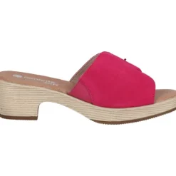 Remonte D0N56, Plateau-Pantoletten, Damen, fuchsia