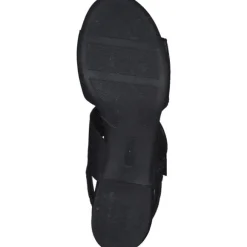 Remonte D0P53, Keilsandaletten, Damen, schwarz/schwarz