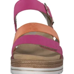 Remonte D0Q55, Keilsandaletten, Damen, Pink