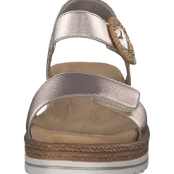 Remonte D0Q52, Keilsandaletten, Damen, kupfer