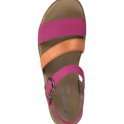 Remonte D0Q55, Keilsandaletten, Damen, Pink