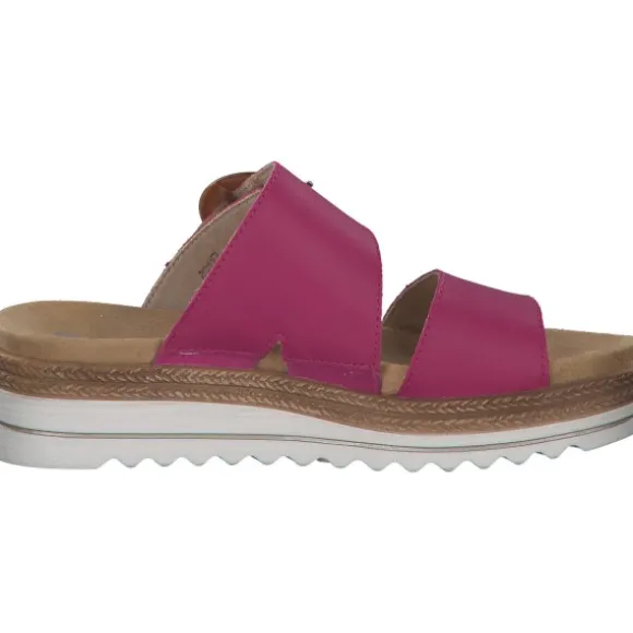 Remonte D0Q51, Plateau-Pantoletten, Damen, fuchsia/fuchsia