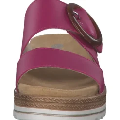 Remonte D0Q51, Plateau-Pantoletten, Damen, fuchsia/fuchsia
