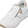 Remonte D0T04, Schnürschuhe, Damen, weiss/weiss/kupfer