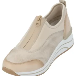 Remonte D0T08, Schnürschuhe, Damen, crema/muschel/perlcreme