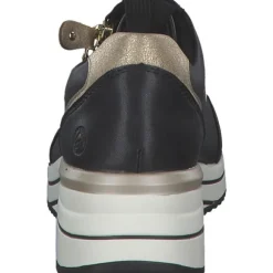 Remonte D0T03, Schnürschuhe, Damen, Schwarz