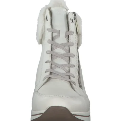 Remonte D0T77, Schnürstiefel, Damen, dirtywhite/cotton/dirtywhite