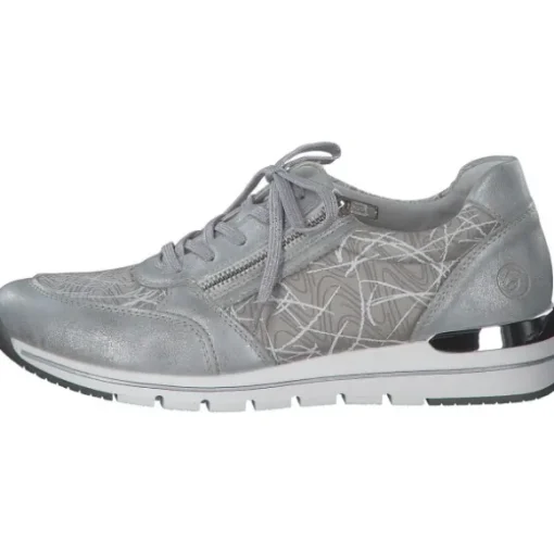 Remonte R6700, Schnürschuhe, Damen, ice/perlcloud/hellgrau-bianco