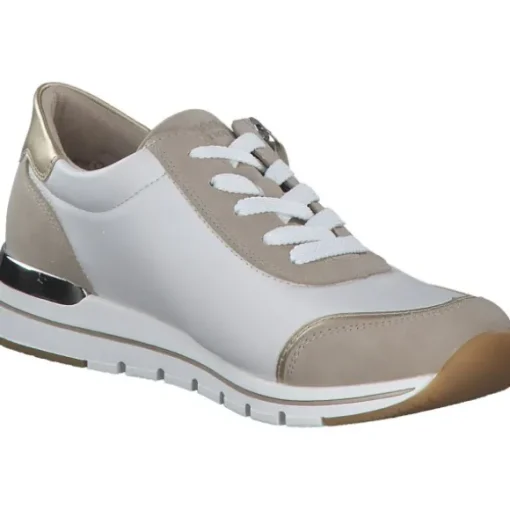 Remonte R6709, Schnürschuhe, Damen, Weiß Beige