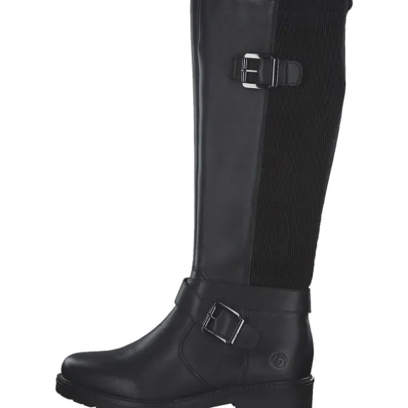 Remonte R6593-00, Stiefel, Damen, schwarz/schwarz/schwarz