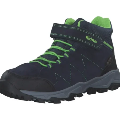 Richter 7865 8212 7202, Stiefel, Kinder, atlantic/black/apple